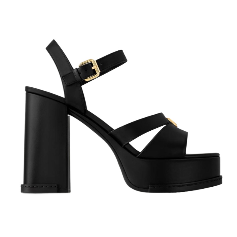 Louis Vuitton Maya Heeled Platform Sandal - Image 5